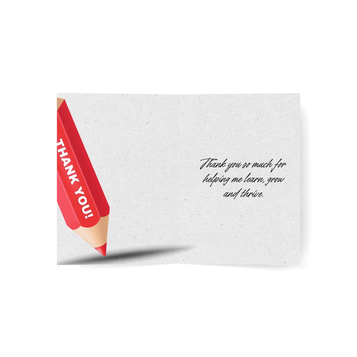 Thank You Greeting Cards Set - Appreciation Cards for Teachers, Friends, 1 to 50pcs, Ideal for Celebrations, Holidays, and Events