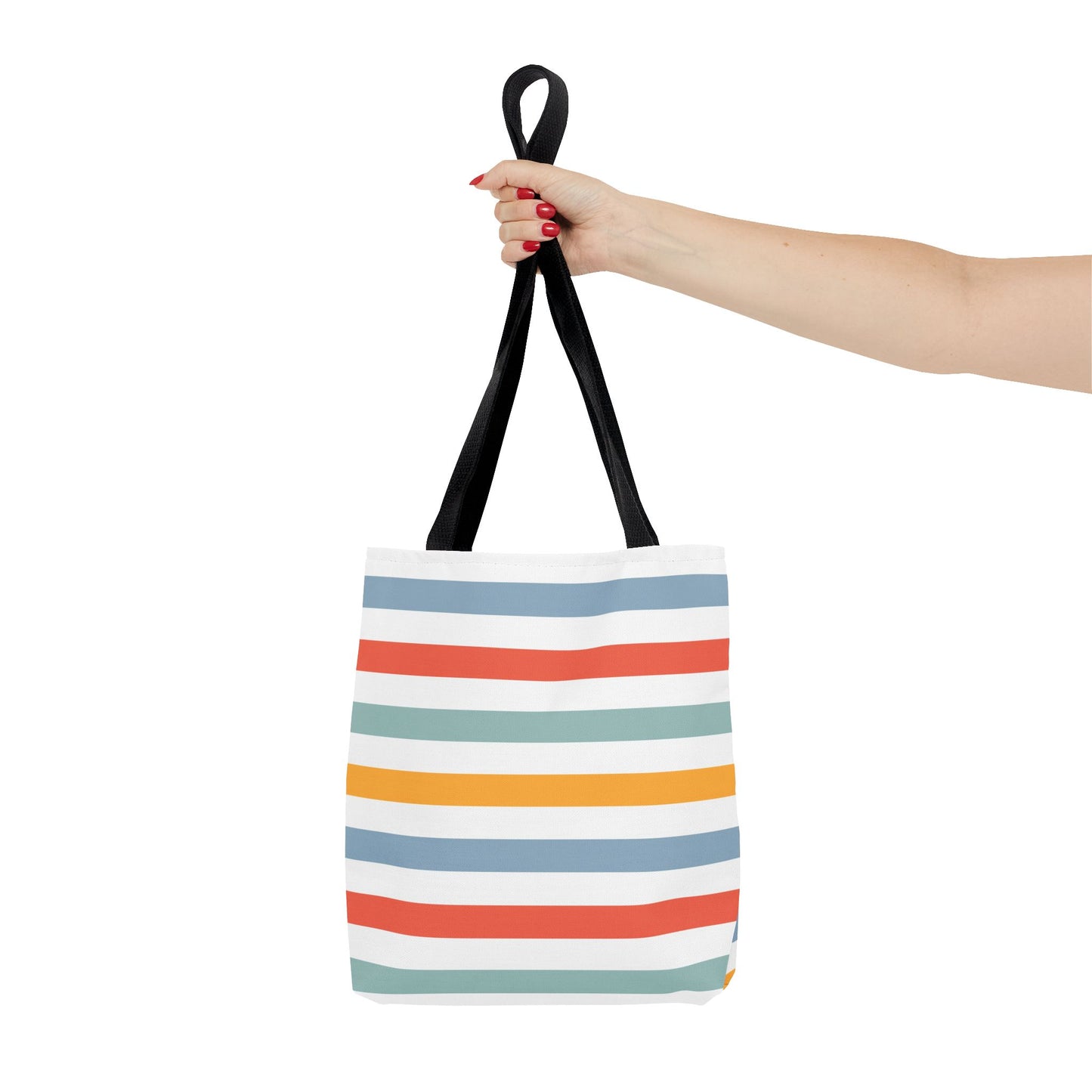 Colorful Striped Tote Bag, Beach Day Bag, Shopping Tote, Summer Accessory, Eco-Friendly Carryall