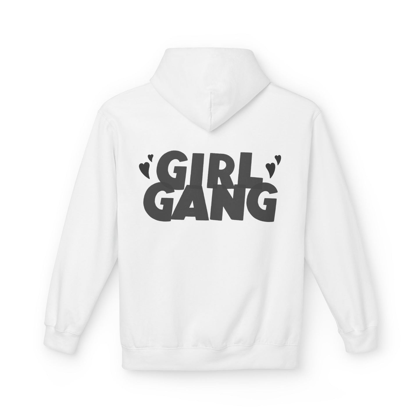 Girl Gang Hooded Sweatshirt - Unisex, Casual Streetwear, Gift for Friends, Perfect for Parties, Cozy Sweatshirt