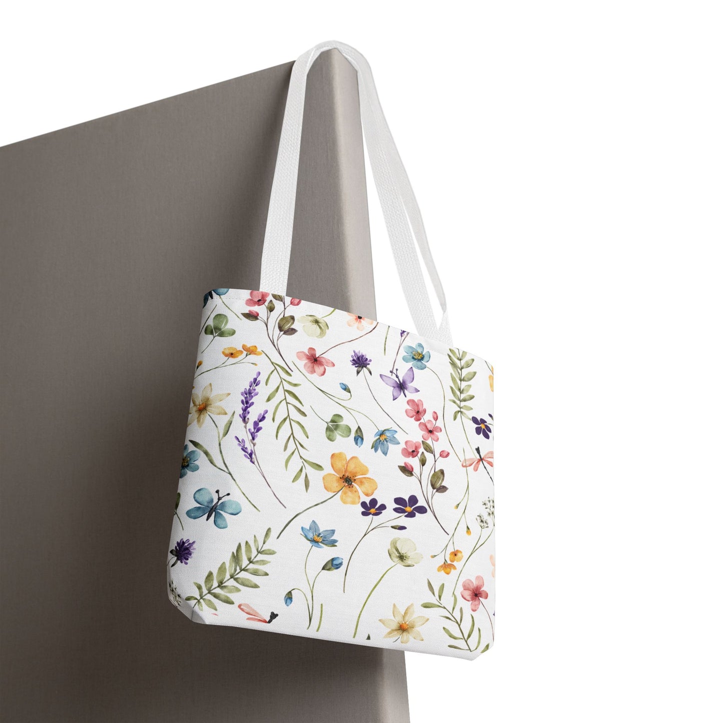 Floral Tote Bag - Stylish, Versatile, Reusable Shopping Bag, Eco-Friendly Gift, Perfect for Spring & Summer