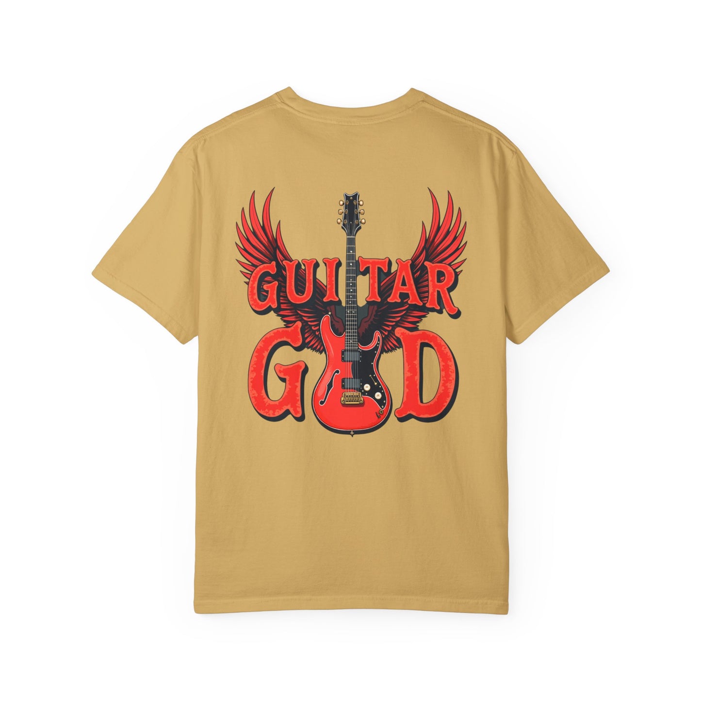 Guitar God T-Shirt, Music Lover Gift, Unisex Graphic Tee, Rock & Roll Apparel, Concert Outfit, Gift for Musicians