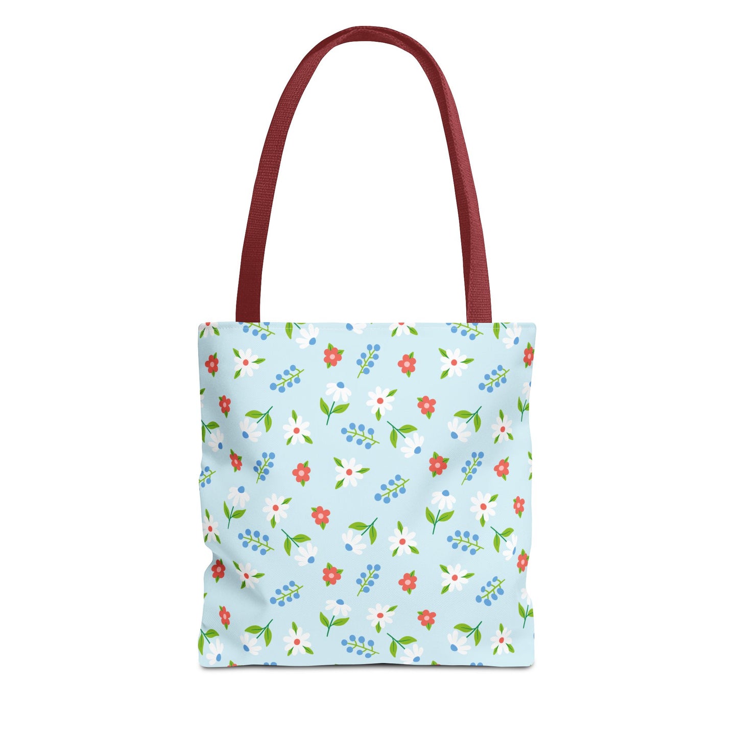 Floral Tote Bag, Spring Style, Eco-Friendly Shopping Bag, Gift for Her, Reusable Grocery Tote, Bright Floral Design