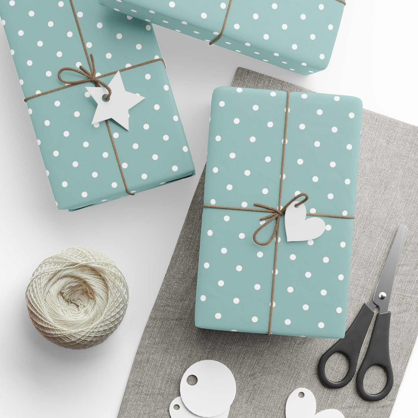 Charming Polka Dot Wrapping Paper for Any Occasion, Gift Wrap, Birthday, Holidays, Celebrations, Eco-Friendly