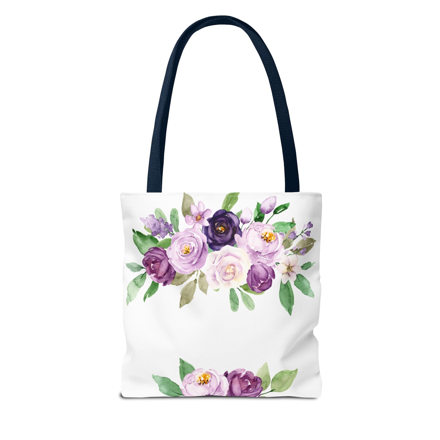 Floral Tote Bag, Stylish Market Bag, Spring Gift, Eco-Friendly Shopping Bag, Flower Print, Birthday Present, Lightweight Carryall