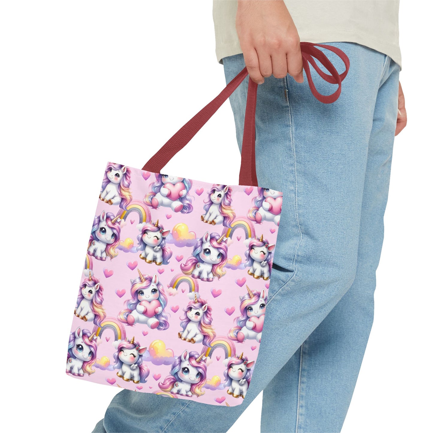 Whimsical Unicorn Tote Bag - Fantasy Lover Gift, Shopping Bag, Beach Tote, Cute Accessory, Birthday Present
