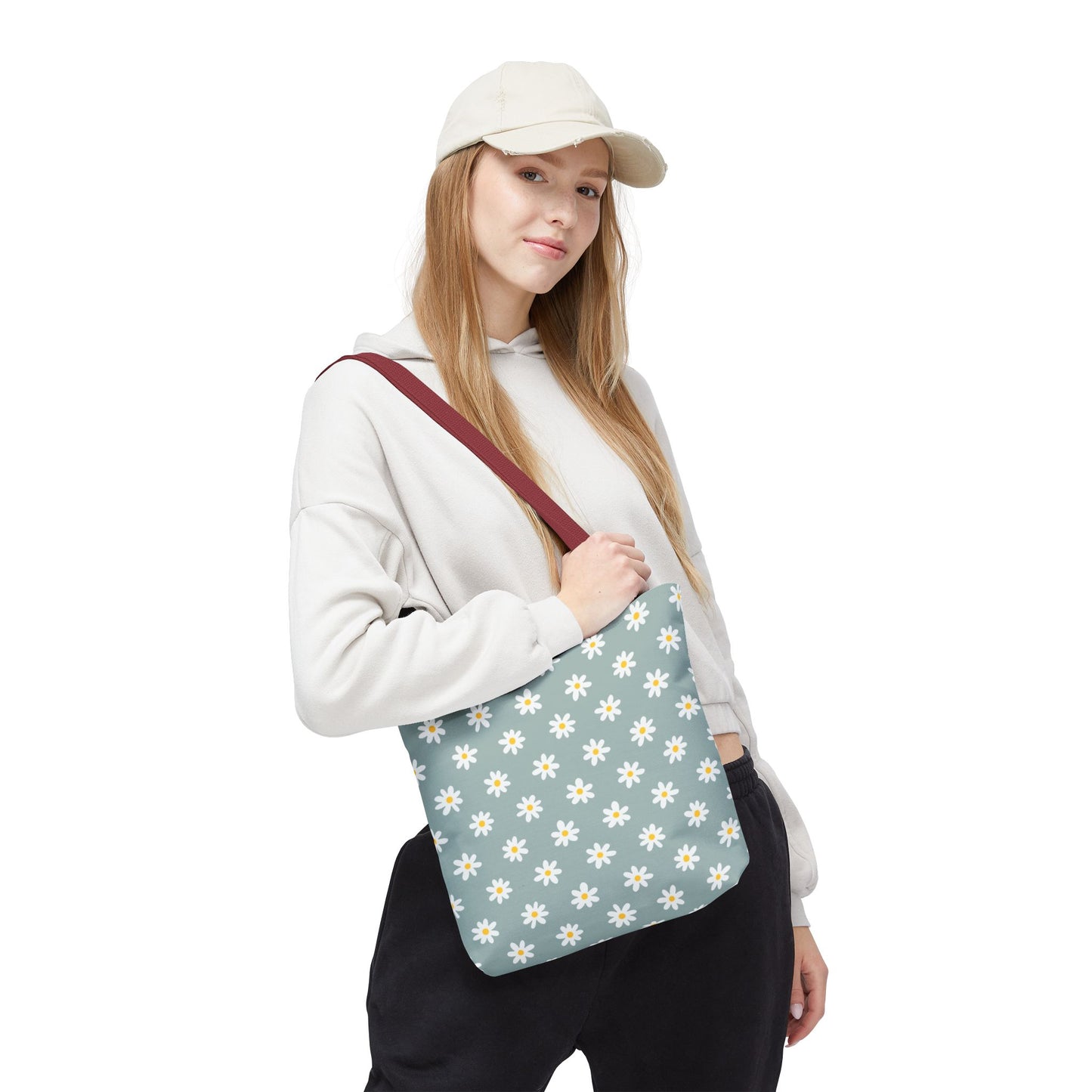 Floral Print Tote Bag, Stylish Shopper, Summer Accessory, Eco-Friendly Gift, Beach Bag, Everyday Carryall