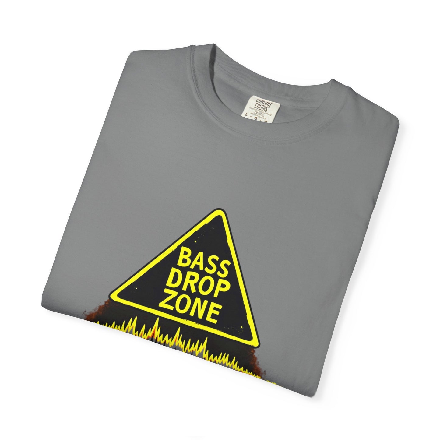 Bass Drop Zone Unisex T-Shirt, Music Lover Gift, Festival Apparel, Party Outfit, DJ Merchandise, Unique Graphic Tee