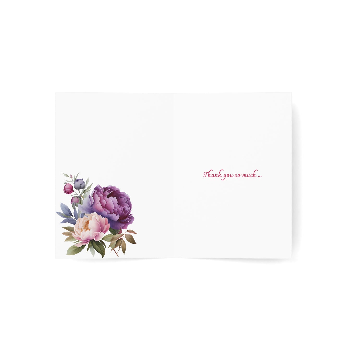 Floral Greeting Cards, Thank You Cards, Assorted Card Set, Floral Design Cards, Elegant Stationery, Perfect for Any Occasion