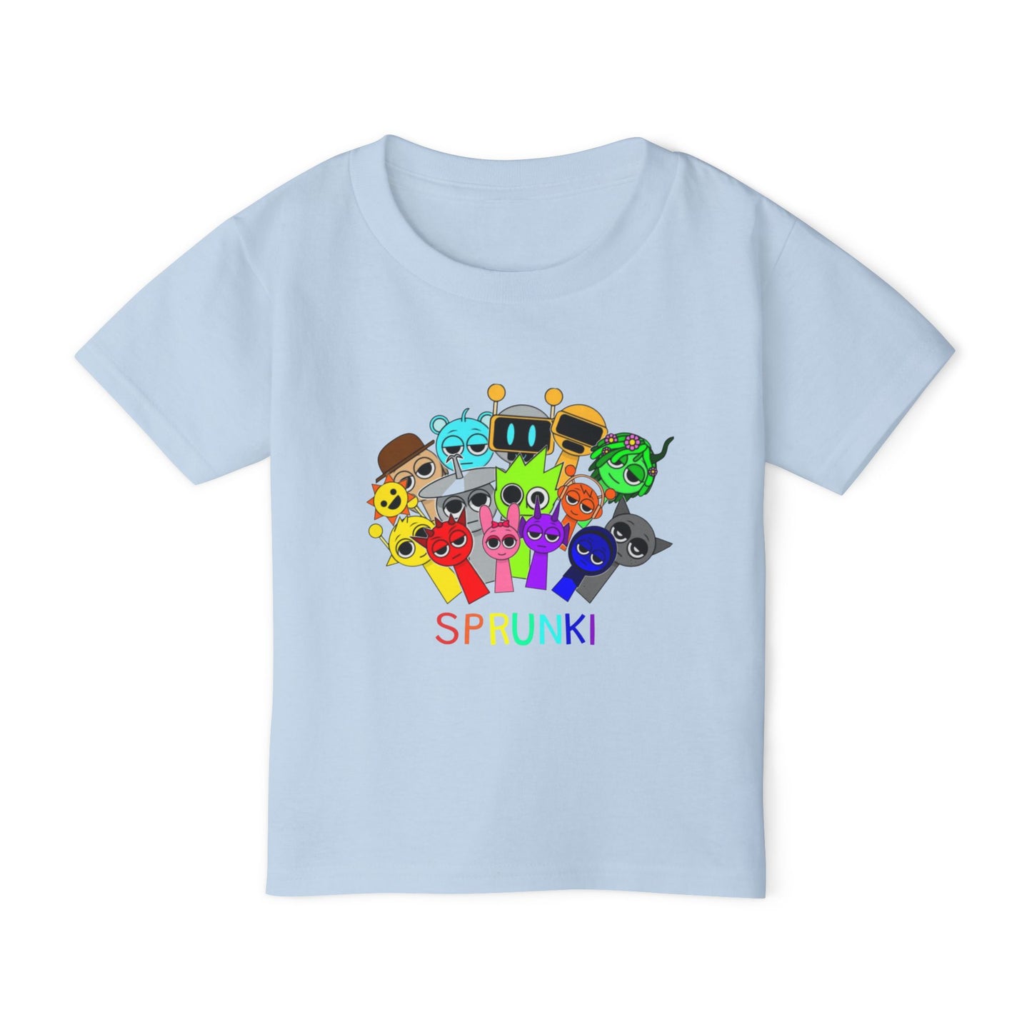 Colorful Toddler T-Shirt with Fun Characters | Kids Gift, Birthday Shirt, Holiday Apparel, Playful Outfit, Cute Tee