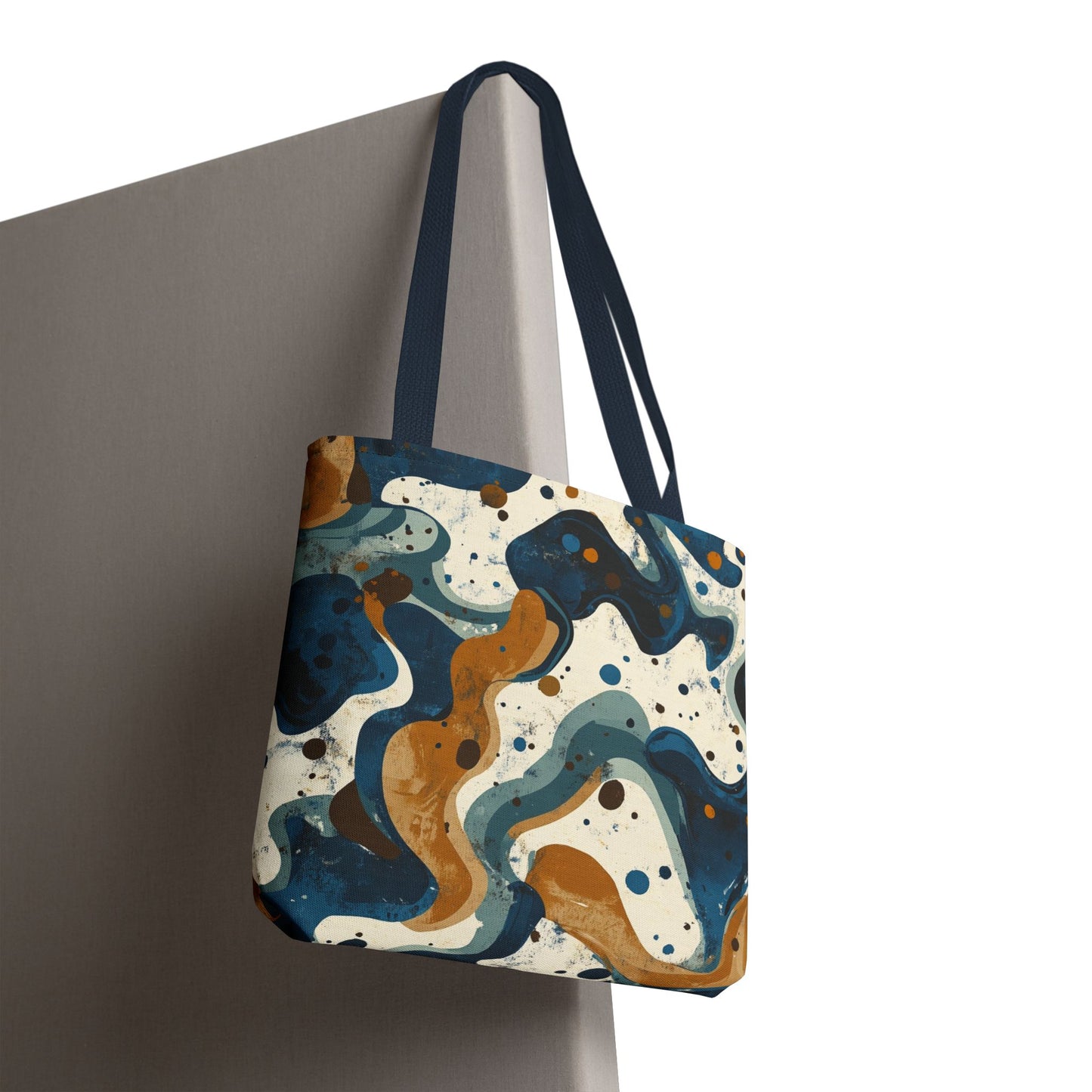 Stylish Abstract Tote Bag, Art-Inspired Carryall, Everyday Tote, Boho Chic Bag, Eco-Friendly Shopping Bag, Unique Gift Idea