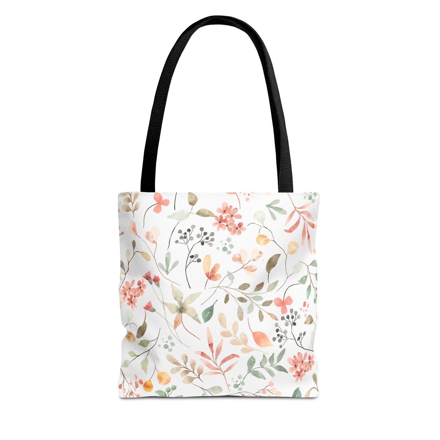 Floral Print Tote Bag | Eco-Friendly Shopping, Beach Trips, Travel, Gifts for Her, Everyday Carry