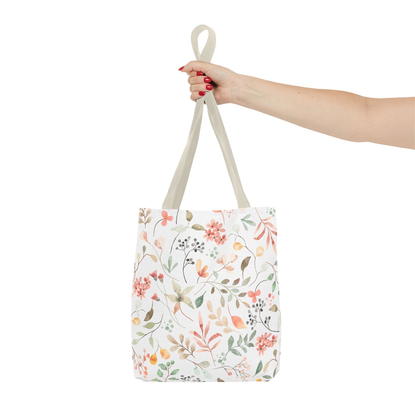 Floral Print Tote Bag | Eco-Friendly Shopping, Beach Trips, Travel, Gifts for Her, Everyday Carry