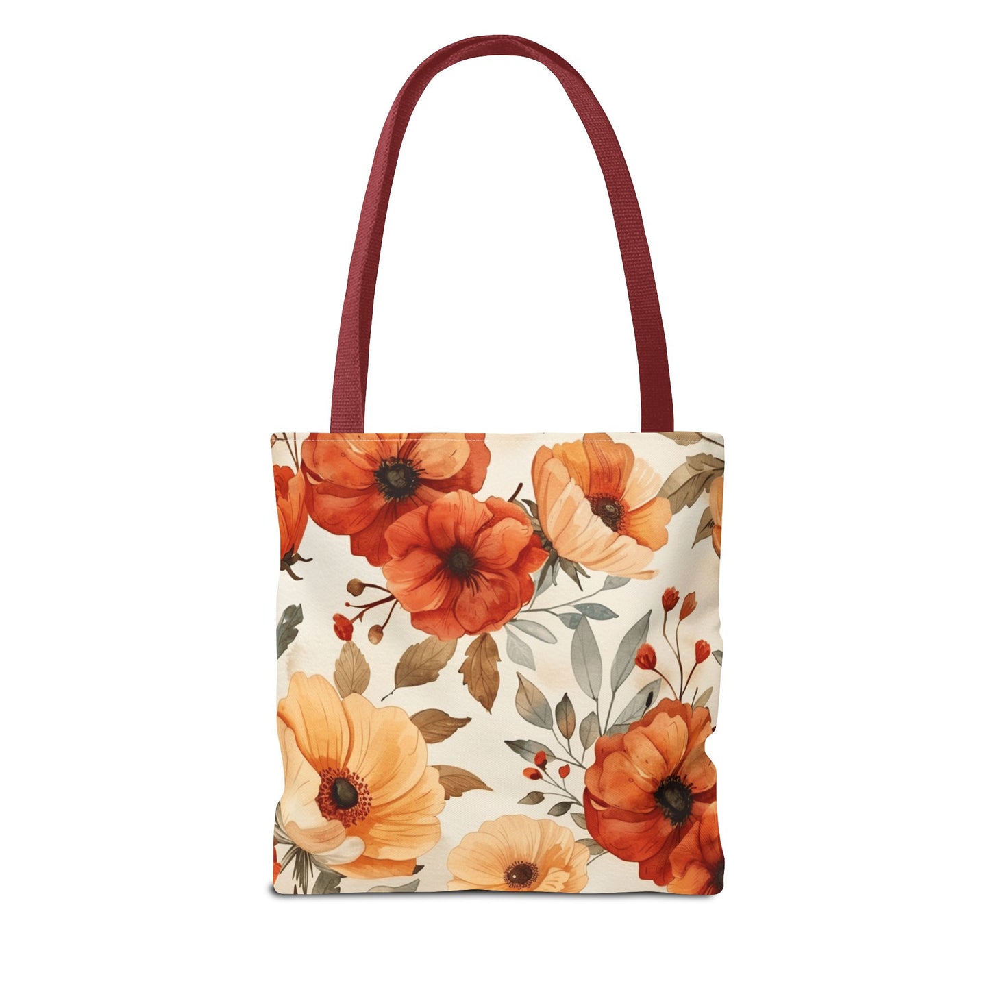 Floral Tote Bag - Boho Chic Reusable Shopping Bag, Gift for Her, Summer Beach Bag, Eco-Friendly Carryall, Everyday Handbag