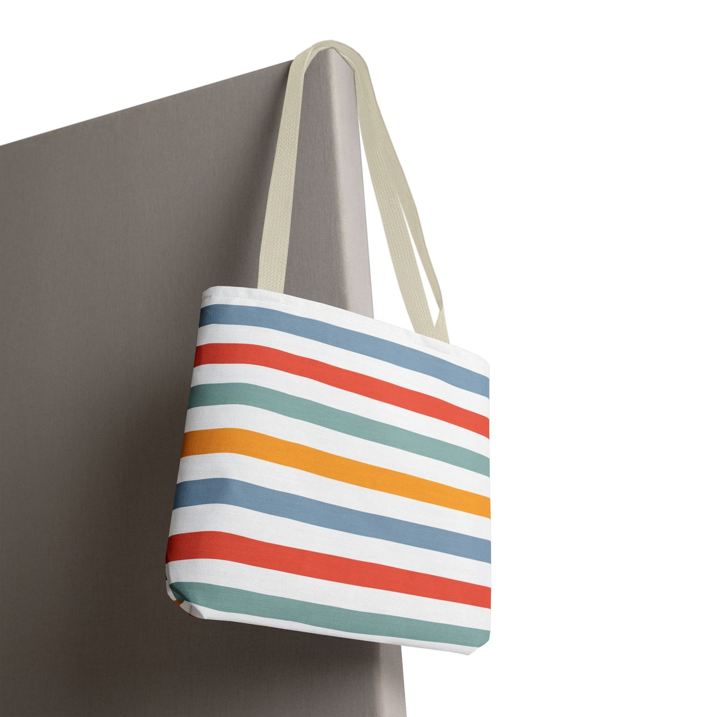 Colorful Striped Tote Bag, Beach Day Bag, Shopping Tote, Summer Accessory, Eco-Friendly Carryall