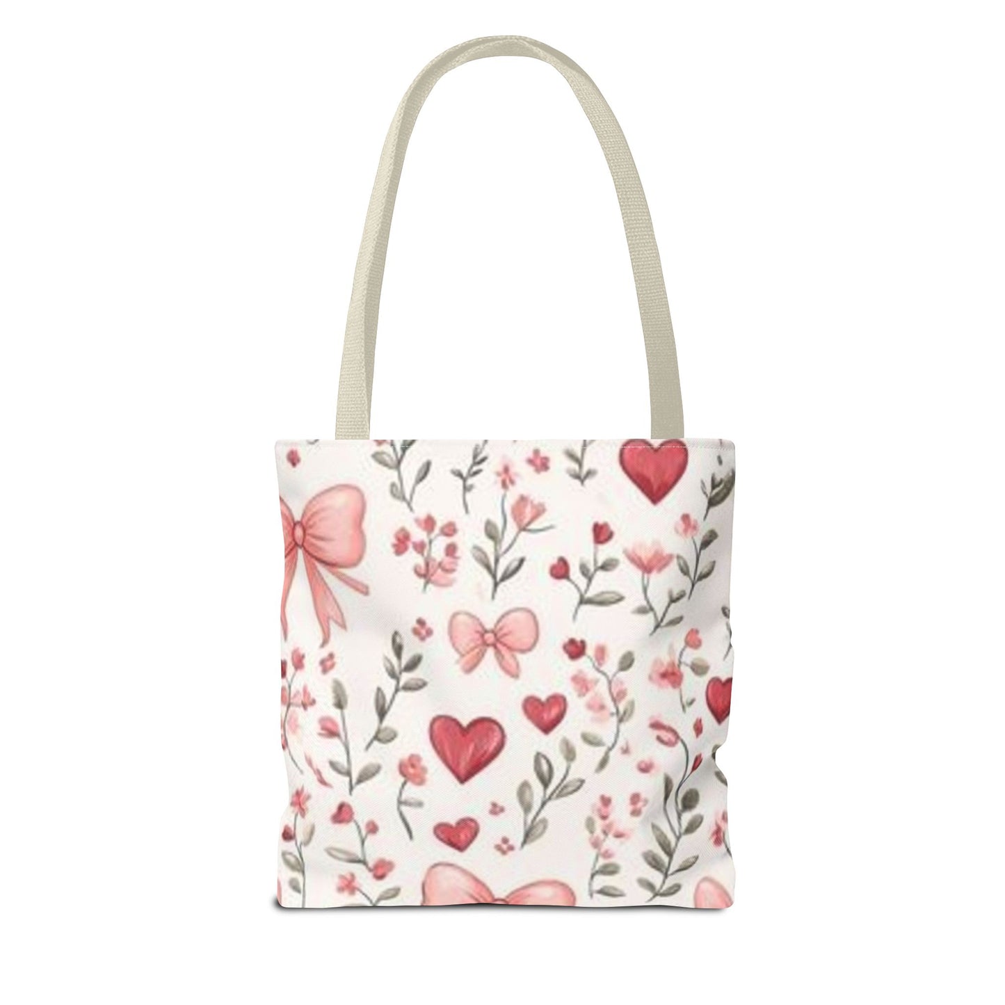 Romantic Floral Tote Bag, Perfect for Mother’s Day, Valentine's Day, Bridesmaid Gift, Everyday Use, Cute Shopping Bag