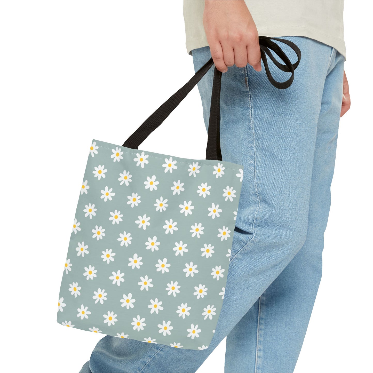 Floral Print Tote Bag, Stylish Shopper, Summer Accessory, Eco-Friendly Gift, Beach Bag, Everyday Carryall