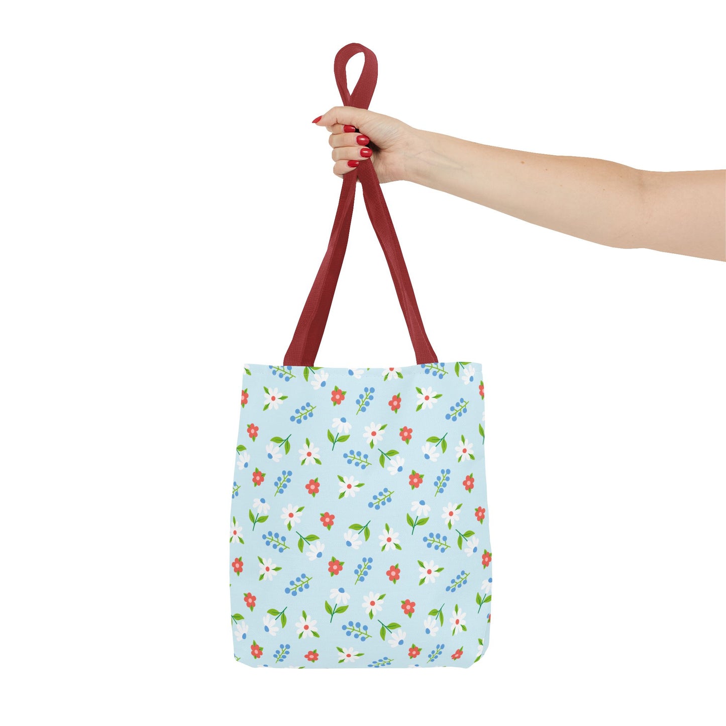 Floral Tote Bag, Spring Style, Eco-Friendly Shopping Bag, Gift for Her, Reusable Grocery Tote, Bright Floral Design