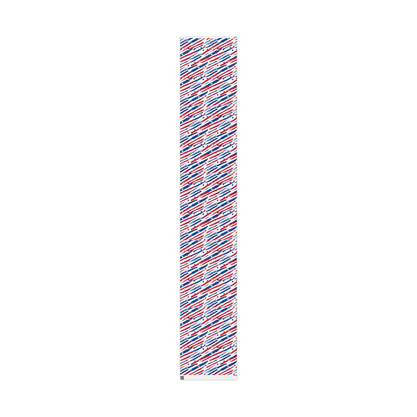 Patriotic Wrapping Paper - Celebratory Gift Wrap for Independence Day, Memorial Day, Veterans Day, Party Supplies, USA Decor