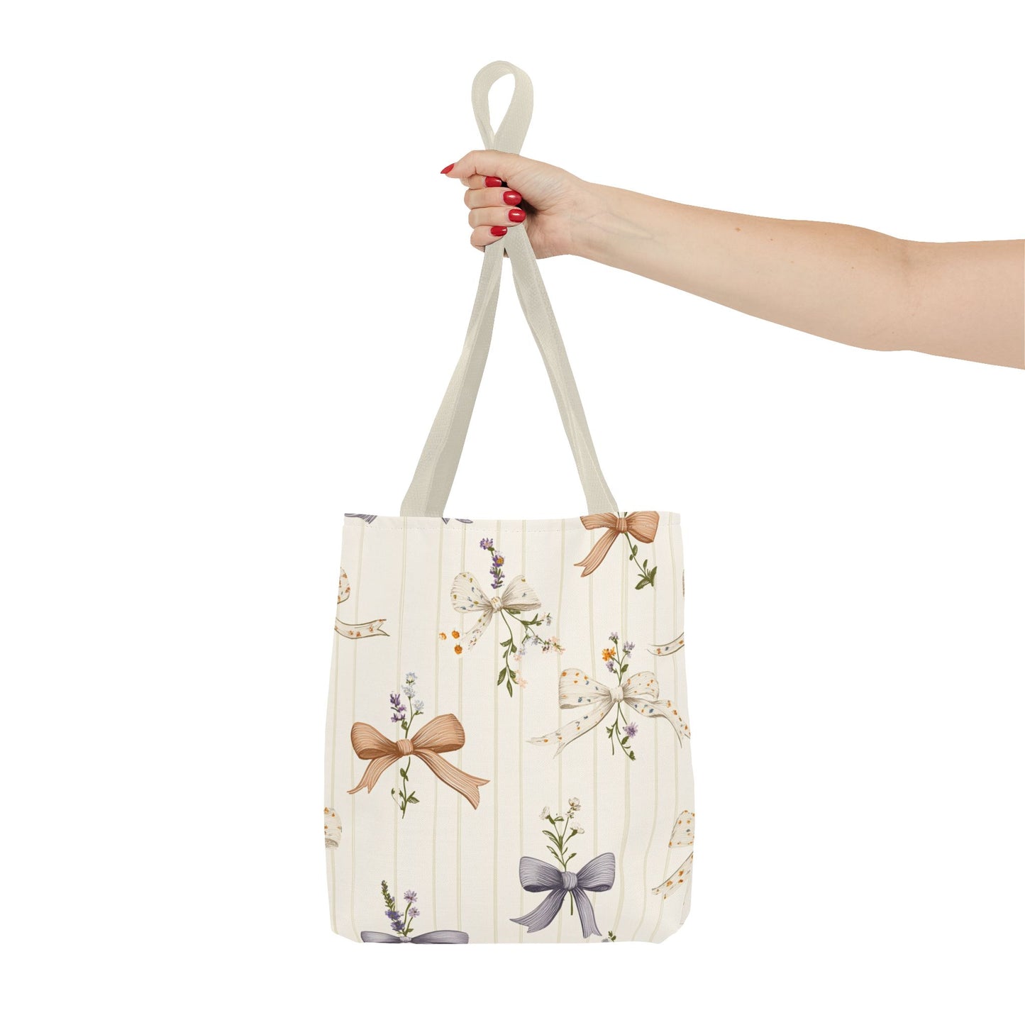 Charming Floral Tote Bag, Gift Bag for Her, Spring Tote, Shopping Bag, Everyday Carryall, Eco-Friendly Bag