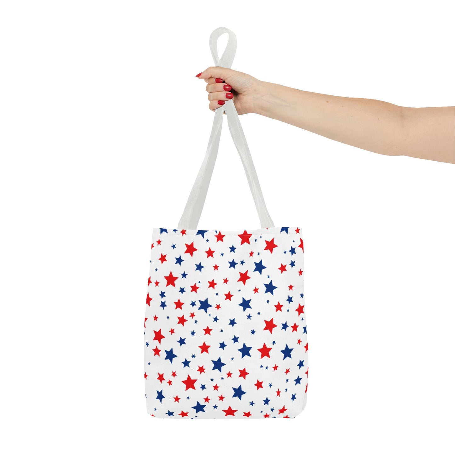 Patriotic Star Tote Bag, Perfect for 4th of July, Festivals, Shopping, Beach Days, Everyday Use, Gift for Her