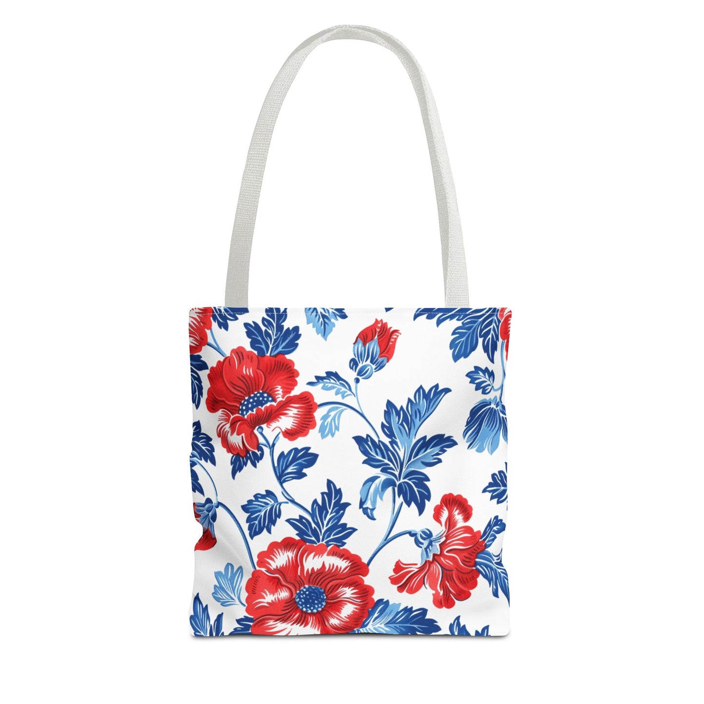 Floral Print Tote Bag for Everyday Use, Stylish Shopper, Reusable Grocery Bag, Gift for Her, Beach or Travel Accessory