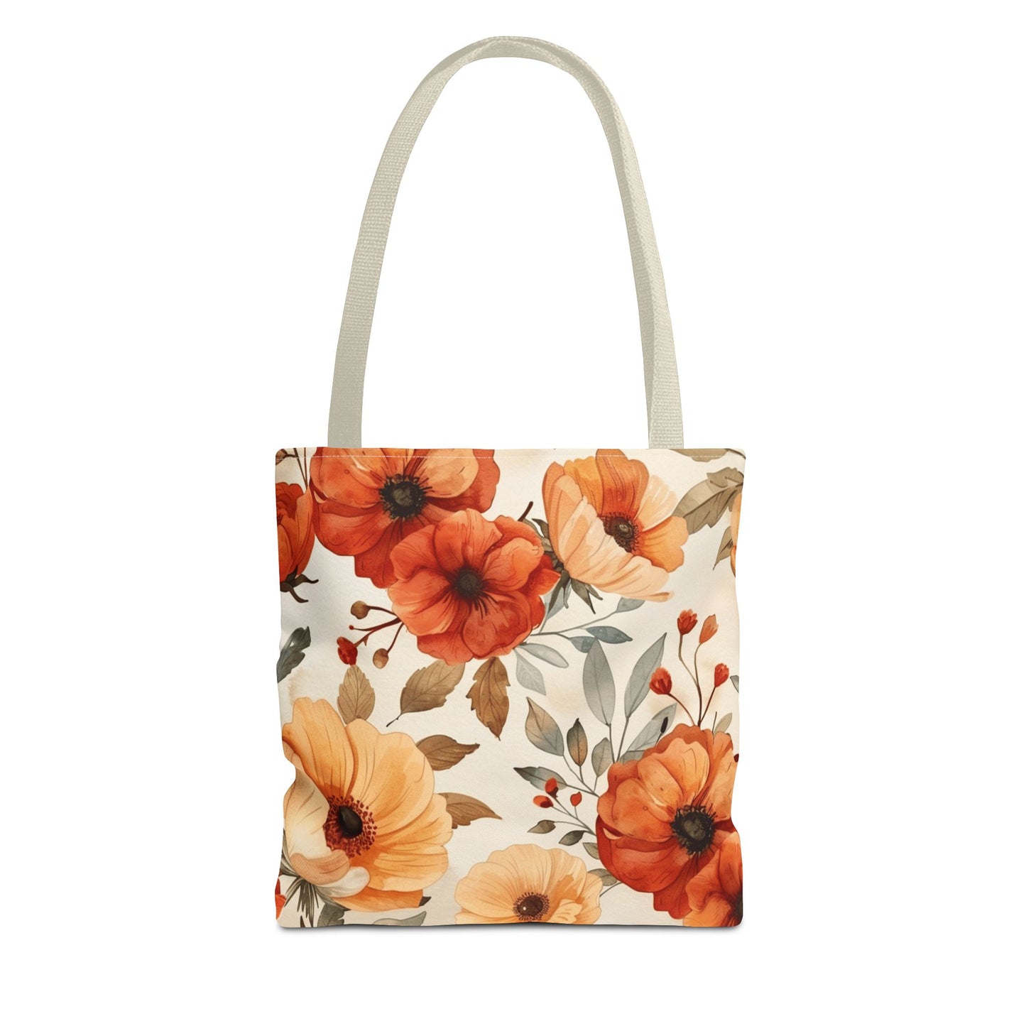 Floral Tote Bag - Boho Chic Reusable Shopping Bag, Gift for Her, Summer Beach Bag, Eco-Friendly Carryall, Everyday Handbag
