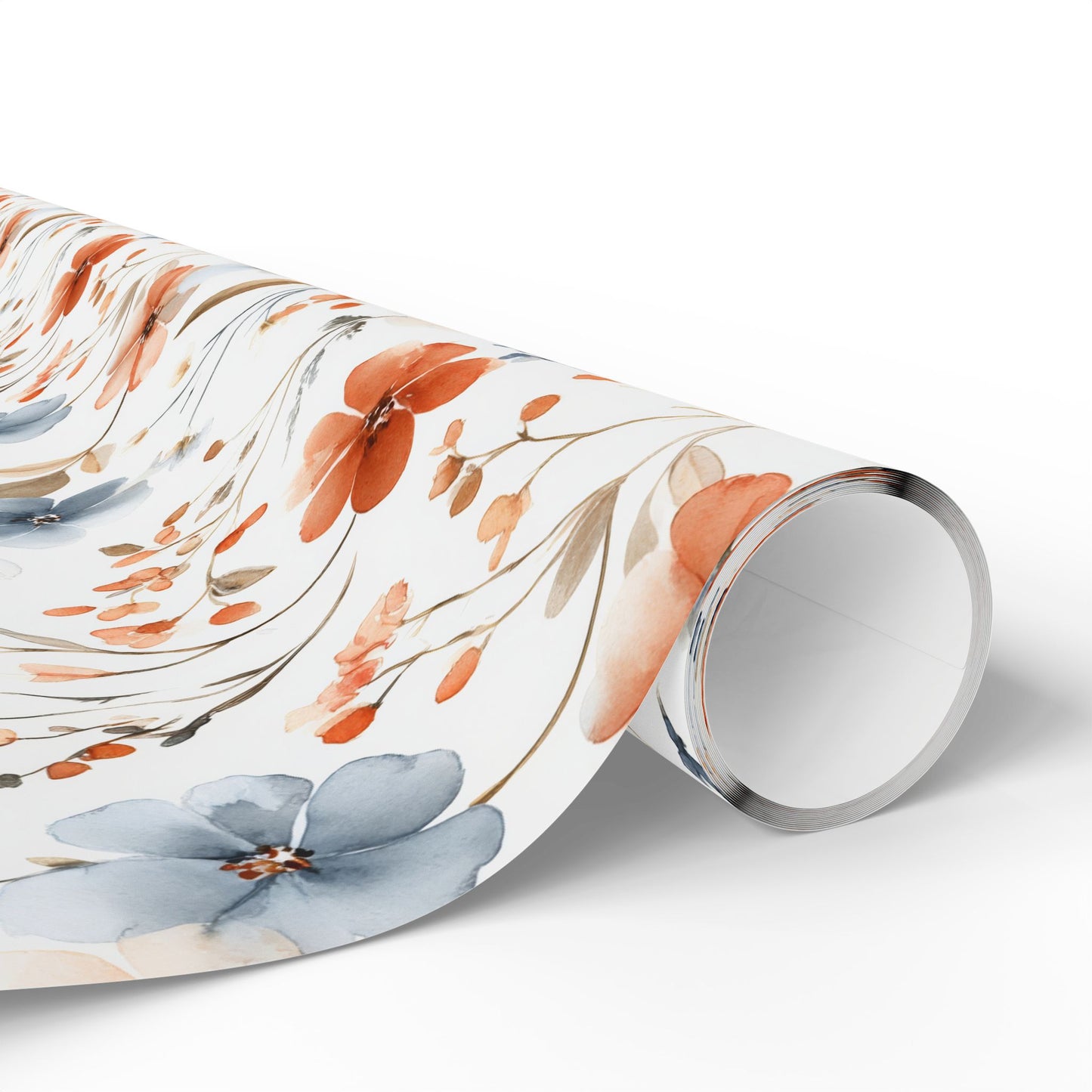 Floral Wrapping Paper, Gift Wrap, Holiday Wrap, Birthday Present, Eco-Friendly Decorations