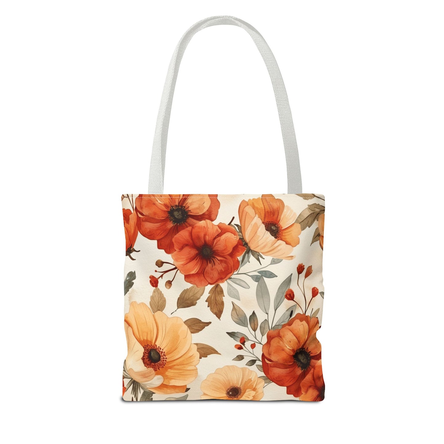 Floral Tote Bag - Boho Chic Reusable Shopping Bag, Gift for Her, Summer Beach Bag, Eco-Friendly Carryall, Everyday Handbag