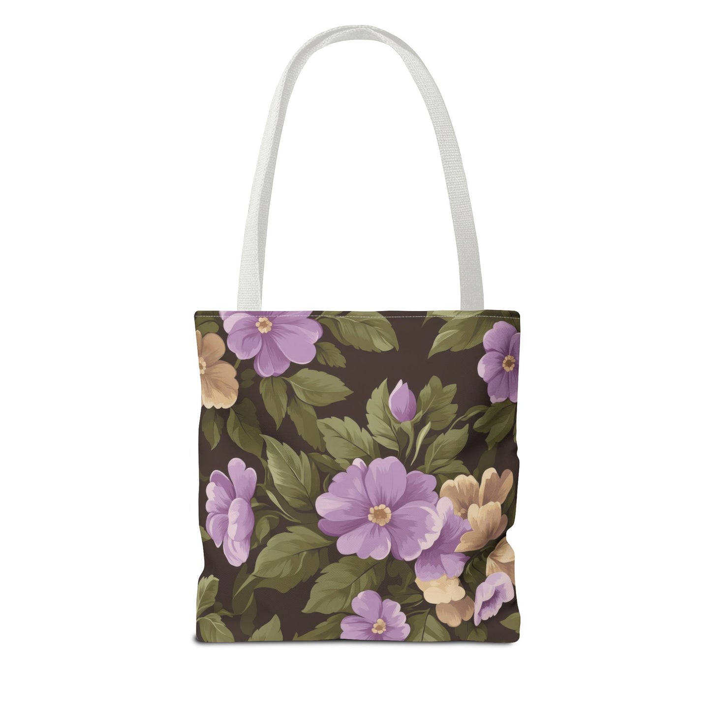 Floral Tote Bag, Stylish Shopping Bag, Eco-Friendly Carryall, Mother's Day Gift, Weekend Getaway Essential