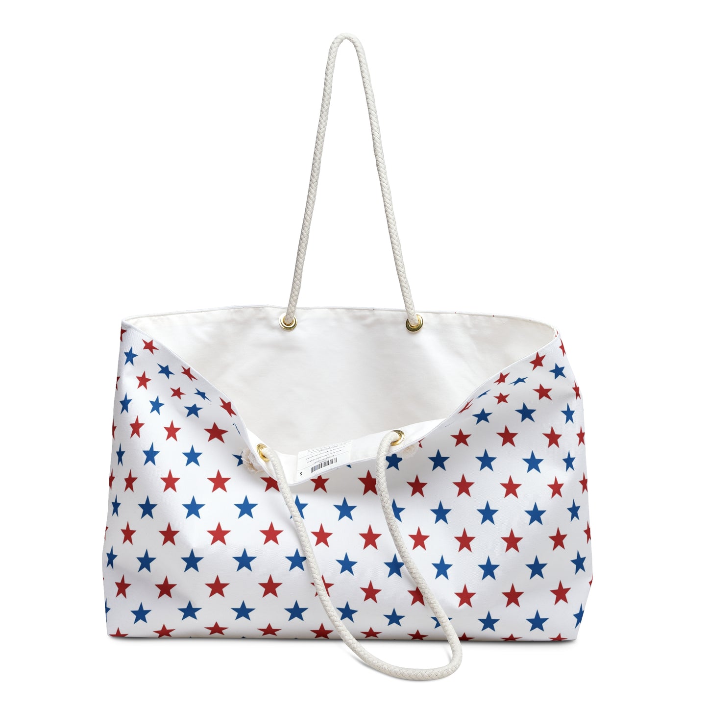 Patriotic Star Weekender Bag - Perfect for Travel, Beach Days, Gifts, Family Gatherings, Festivals