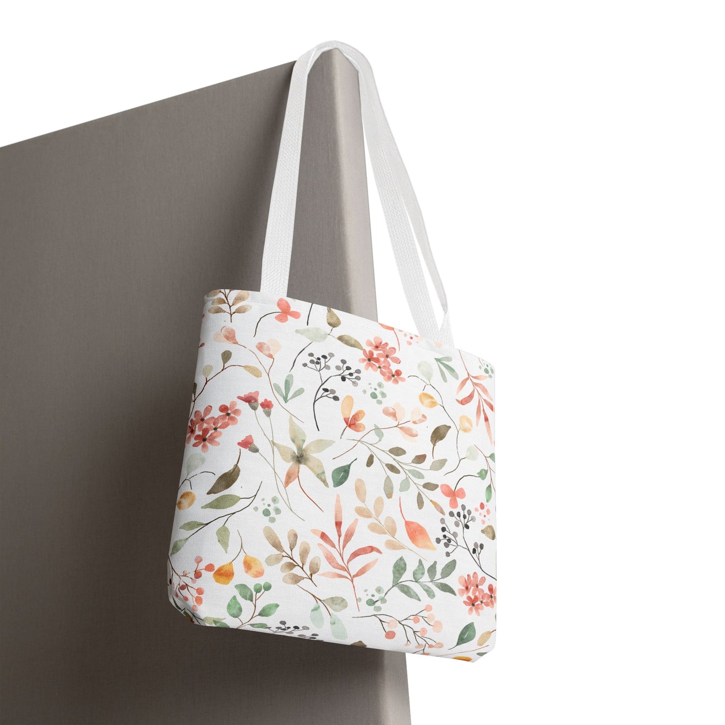 Floral Print Tote Bag | Eco-Friendly Shopping, Beach Trips, Travel, Gifts for Her, Everyday Carry