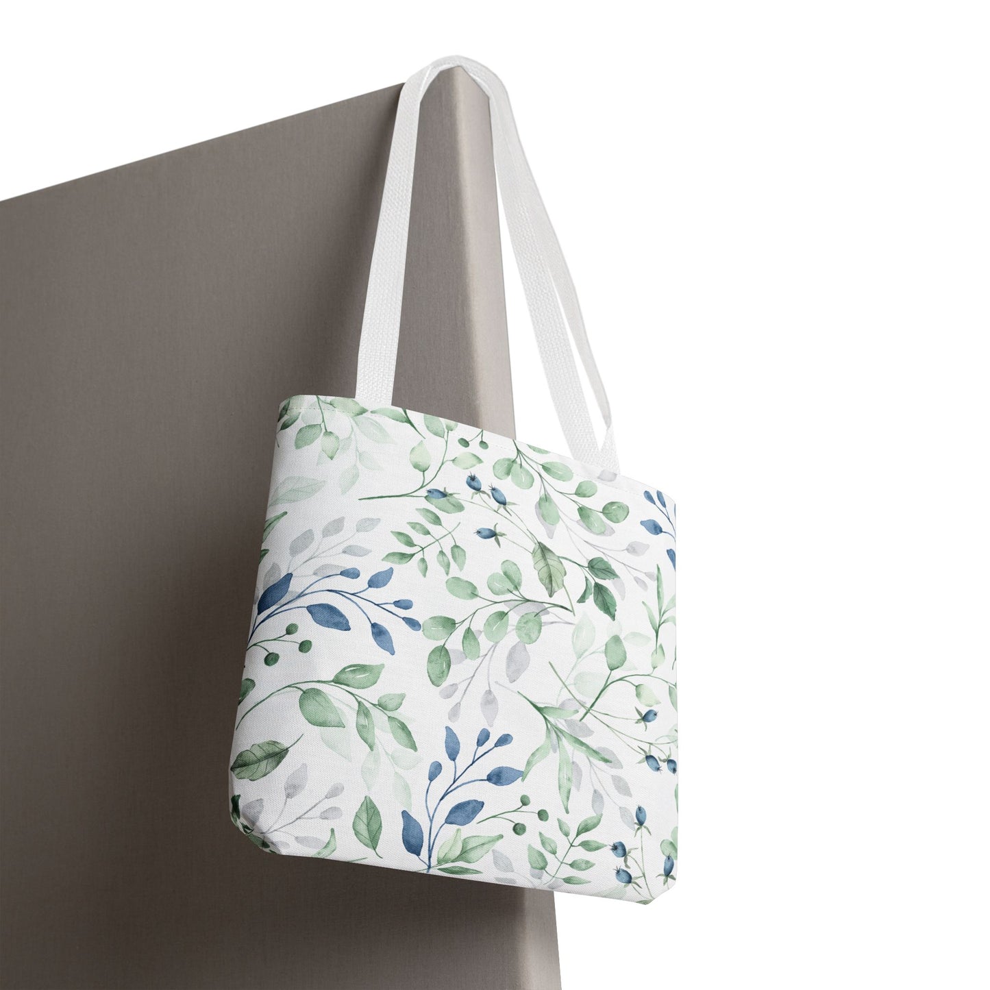 Botanical Print Tote Bag, Eco-Friendly Shopping Bag, Stylish Handbag, Gift for Her, Floral Design Tote, Everyday Use Bag