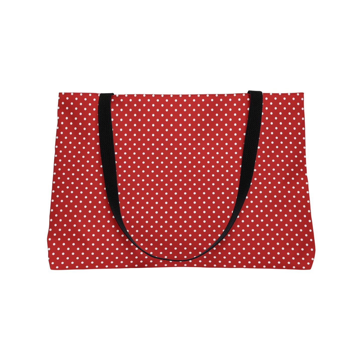 Chic Polka Dot Weekender Tote Bag | Travel, Beach, Gym Essentials, Stylish Carryall, Gift for Her
