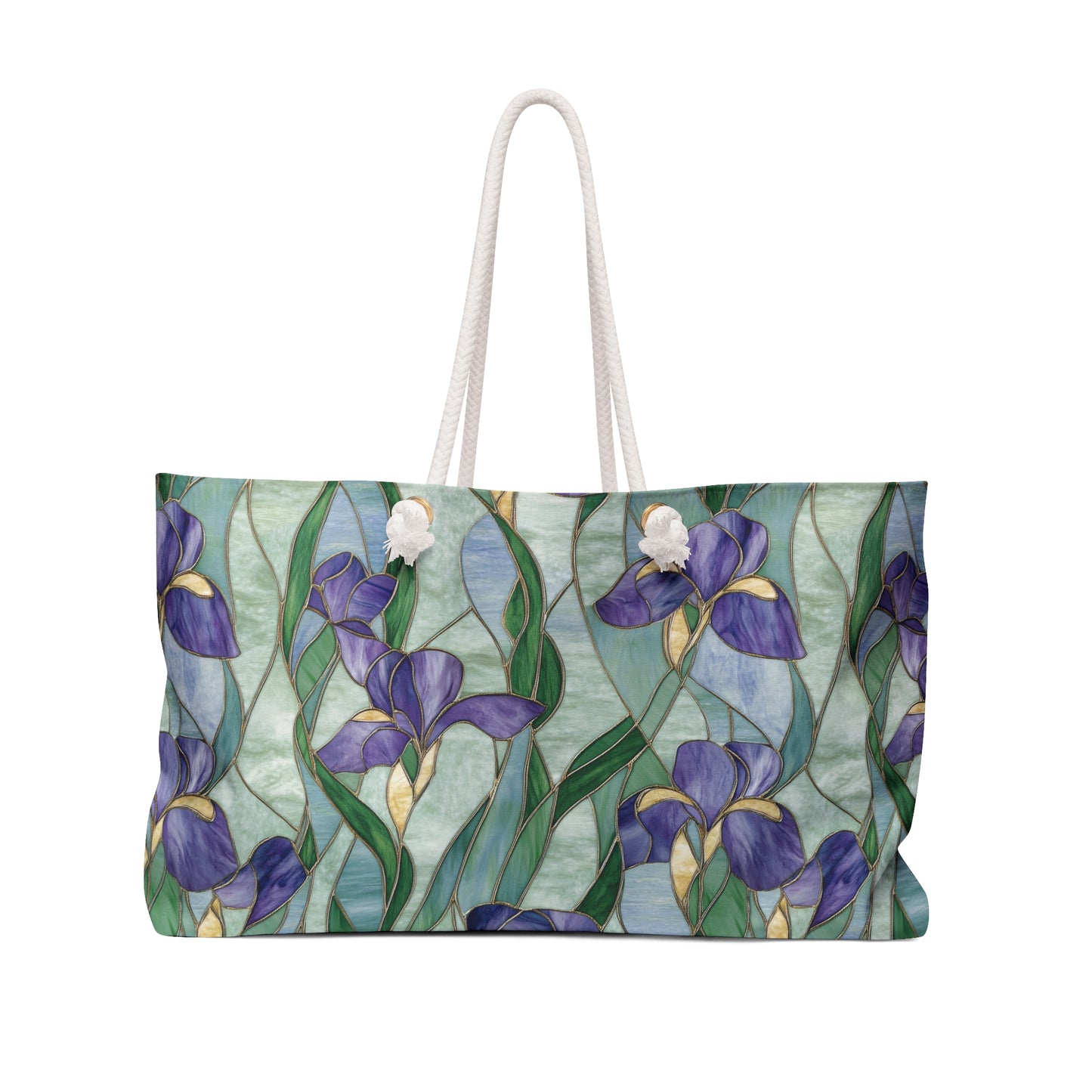Floral Weekender Bag, Travel Tote, Beach Bag, Vacation Bag, Gym Duffle, Gift for Her