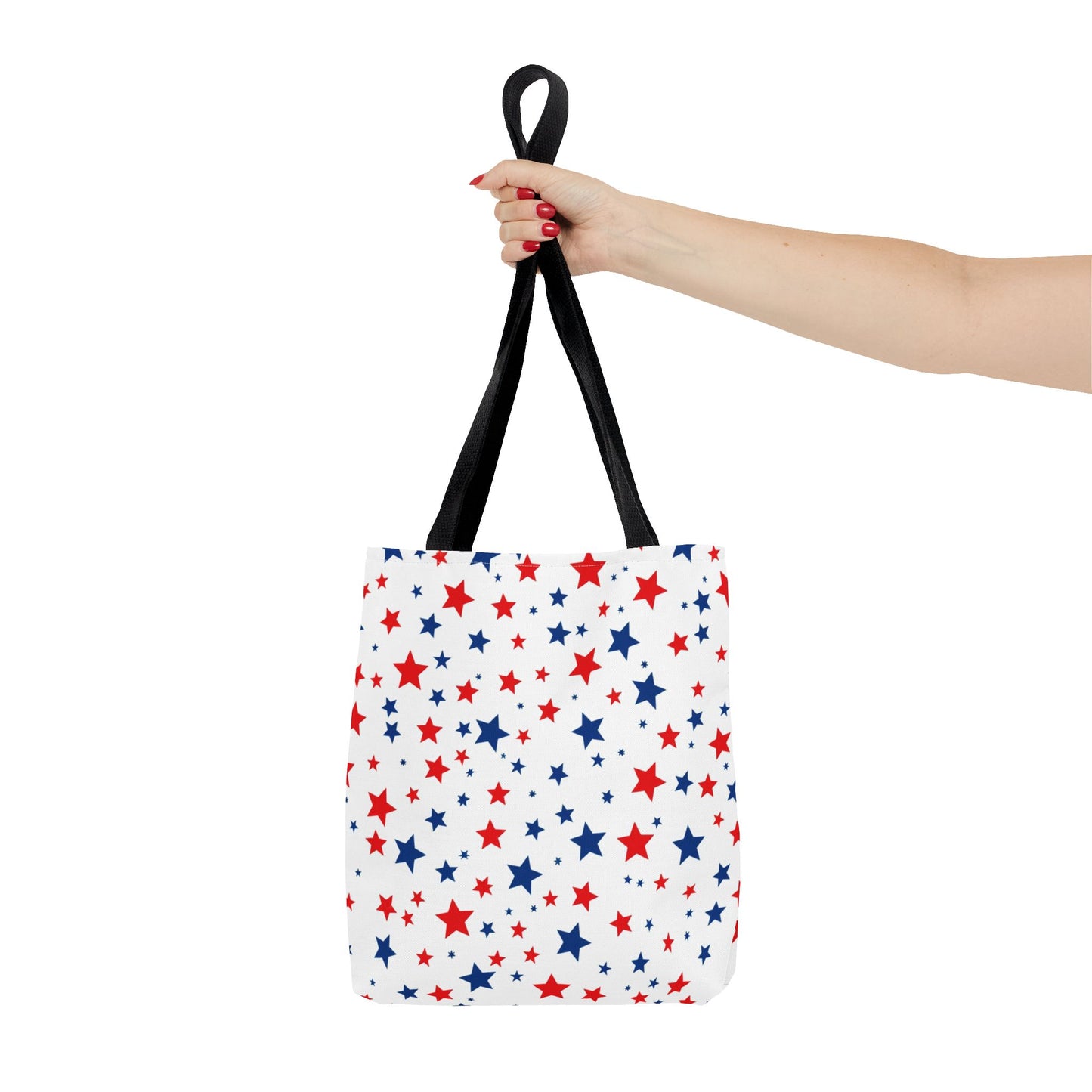 Patriotic Star Tote Bag, Perfect for 4th of July, Festivals, Shopping, Beach Days, Everyday Use, Gift for Her