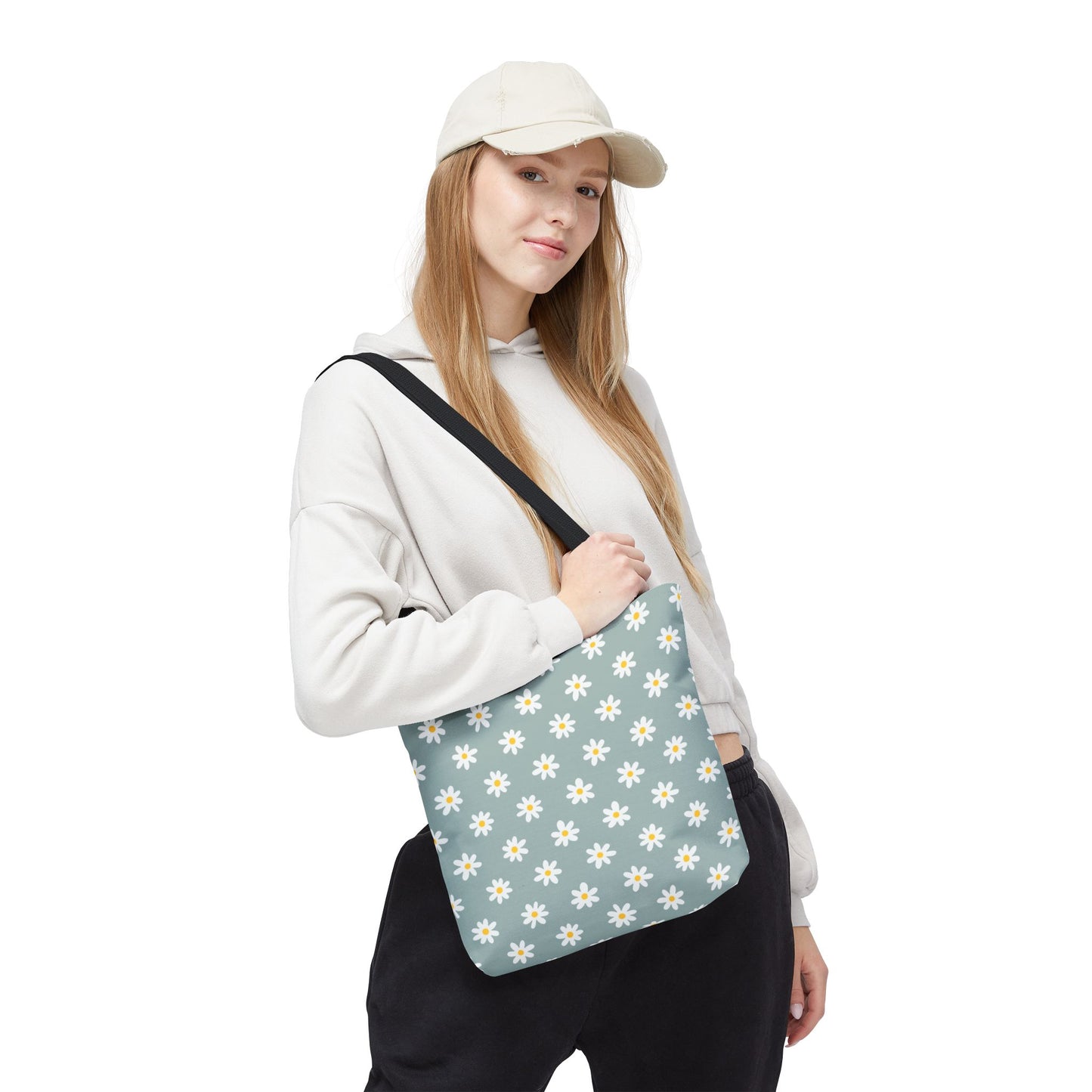 Floral Print Tote Bag, Stylish Shopper, Summer Accessory, Eco-Friendly Gift, Beach Bag, Everyday Carryall
