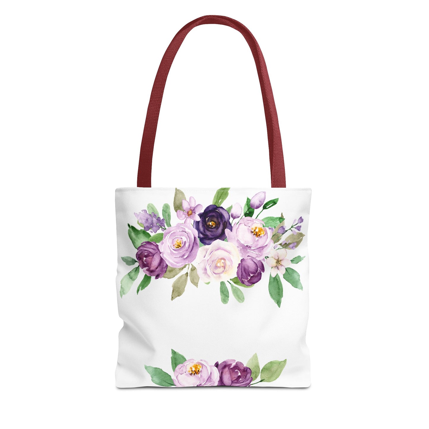 Floral Tote Bag, Stylish Market Bag, Spring Gift, Eco-Friendly Shopping Bag, Flower Print, Birthday Present, Lightweight Carryall