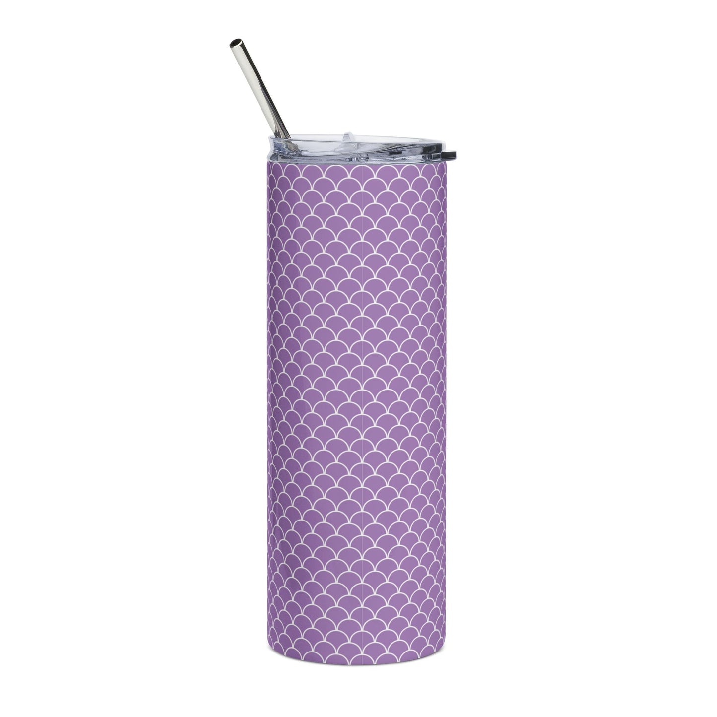Mermaid Scale Stainless Steel Tumbler | Travel Mug, Gift for Sea Lovers, Beach Accessories, Reusable Water Bottle, Summer Drinkware