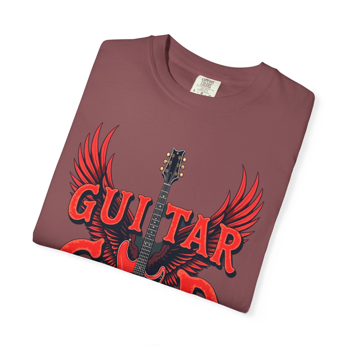 Guitar God T-Shirt, Music Lover Gift, Unisex Graphic Tee, Rock & Roll Apparel, Concert Outfit, Gift for Musicians