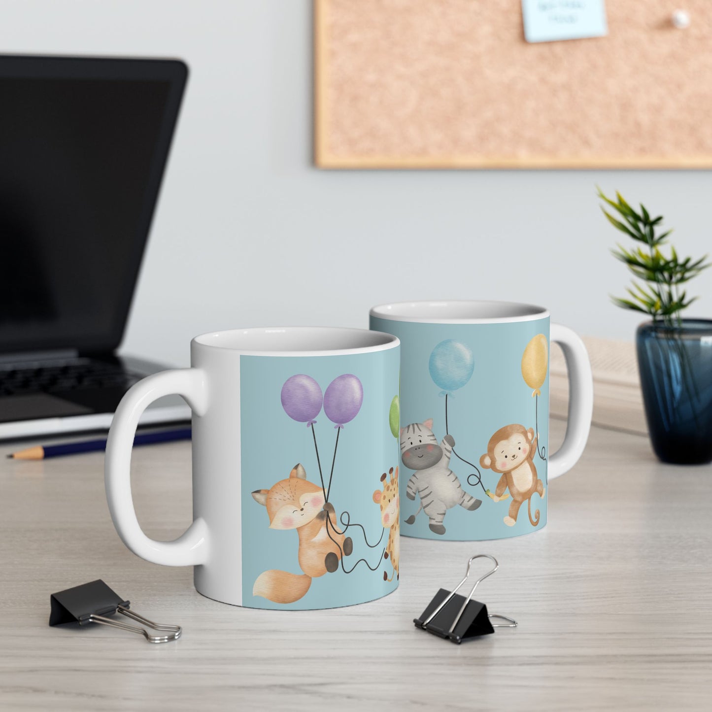Birthday Animal-Themed Ceramic Mug - 11oz & 15oz