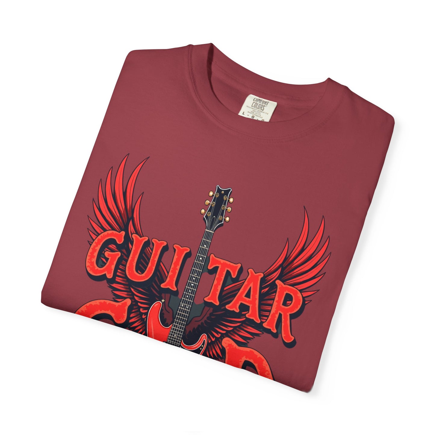 Guitar God T-Shirt, Music Lover Gift, Unisex Graphic Tee, Rock & Roll Apparel, Concert Outfit, Gift for Musicians