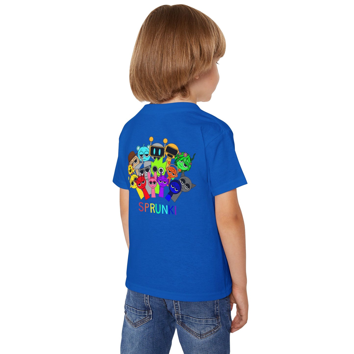 Colorful Toddler T-Shirt with Fun Characters | Kids Gift, Birthday Shirt, Holiday Apparel, Playful Outfit, Cute Tee