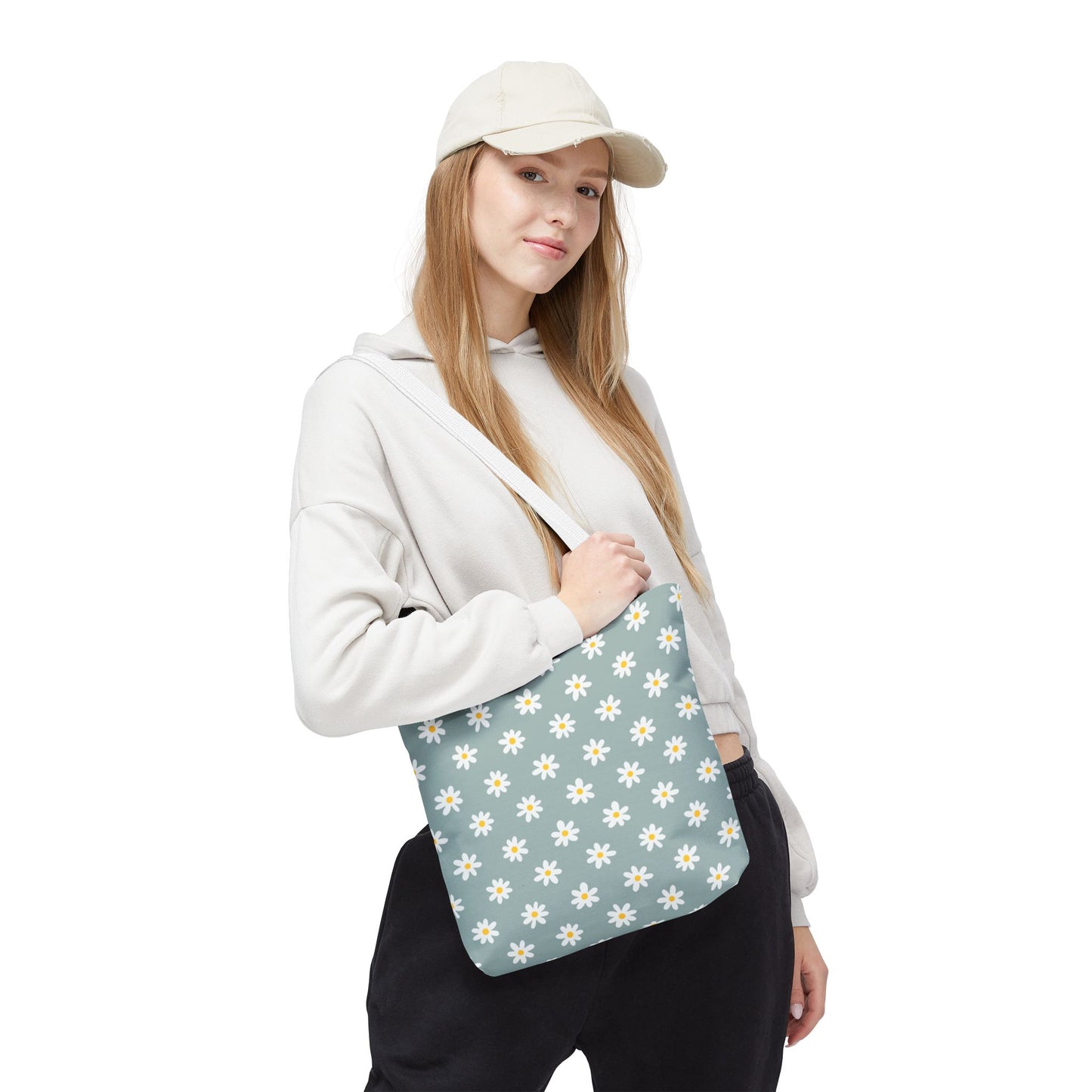 Floral Print Tote Bag, Stylish Shopper, Summer Accessory, Eco-Friendly Gift, Beach Bag, Everyday Carryall