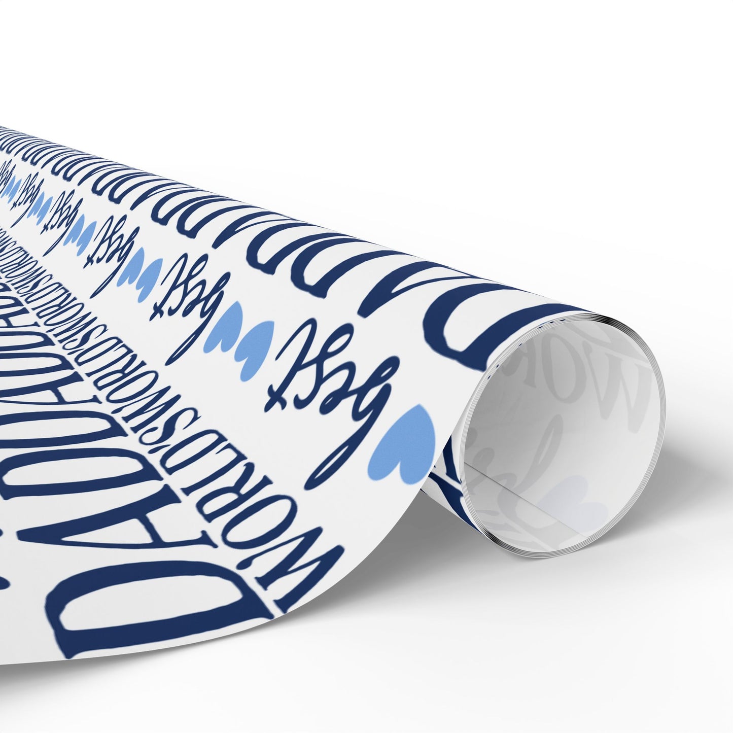 Father's Day Wrapping Paper, Gift Wrap for Dad, Birthday, Holiday, Sentimental Gift Packaging