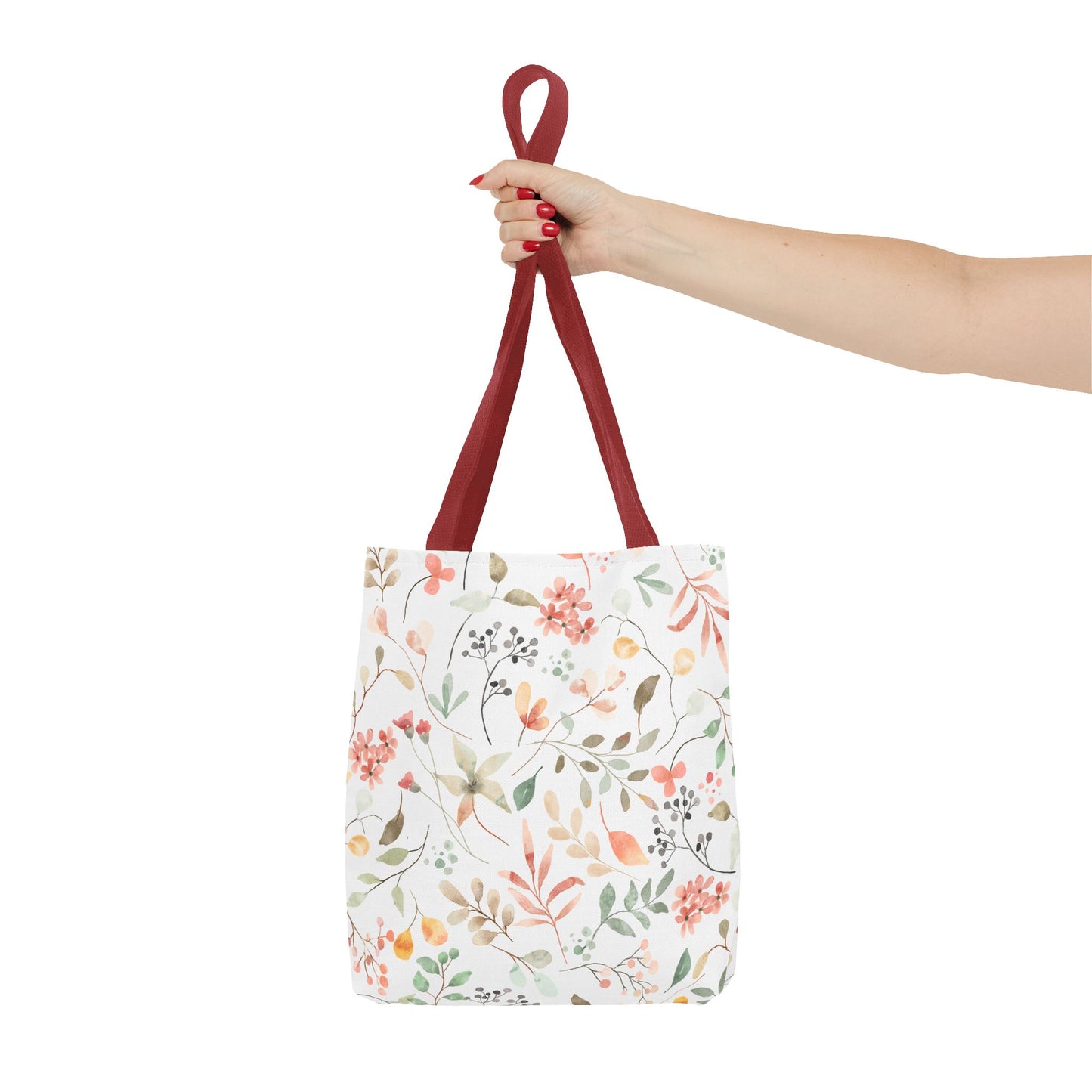 Floral Print Tote Bag | Eco-Friendly Shopping, Beach Trips, Travel, Gifts for Her, Everyday Carry