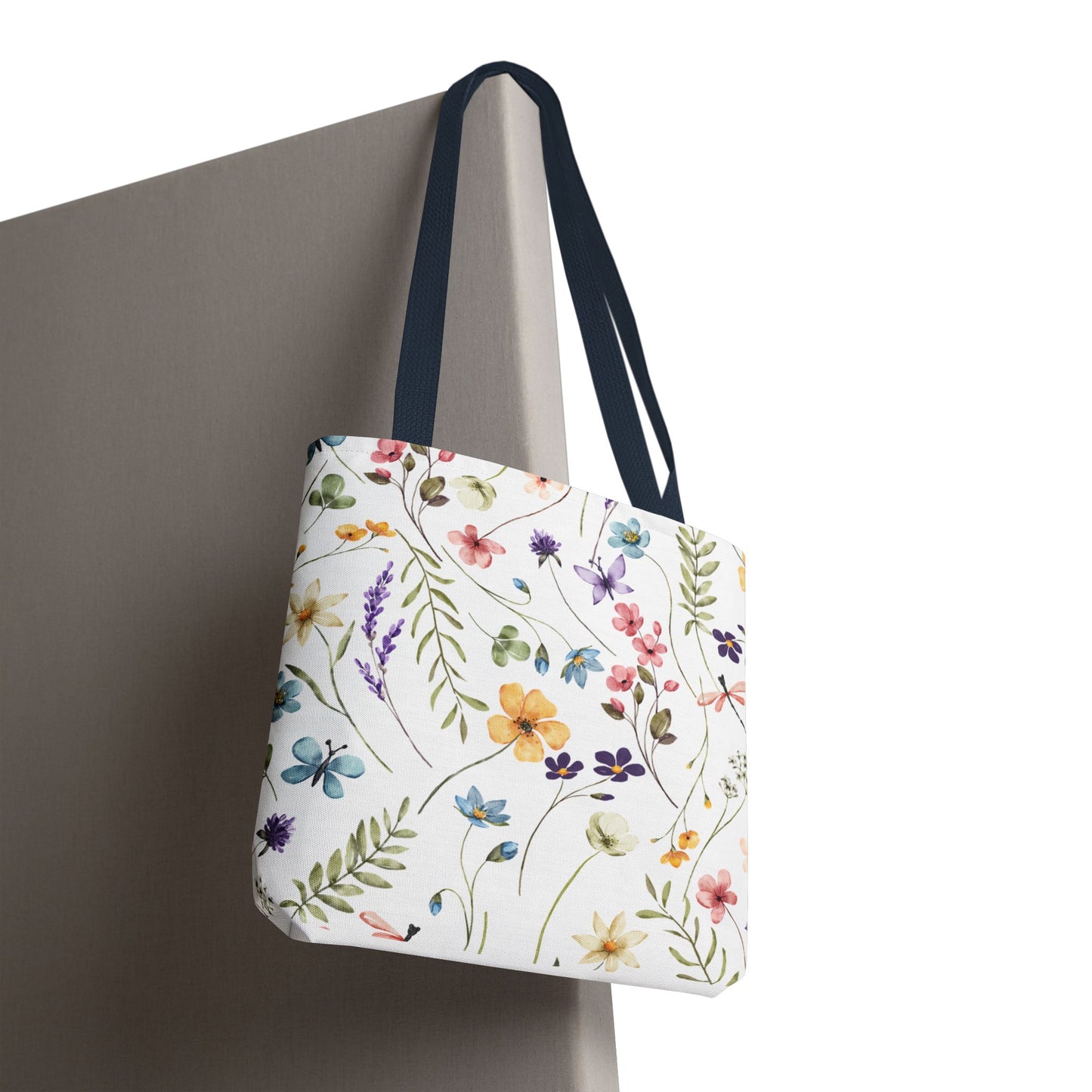 Floral Tote Bag - Stylish, Versatile, Reusable Shopping Bag, Eco-Friendly Gift, Perfect for Spring & Summer
