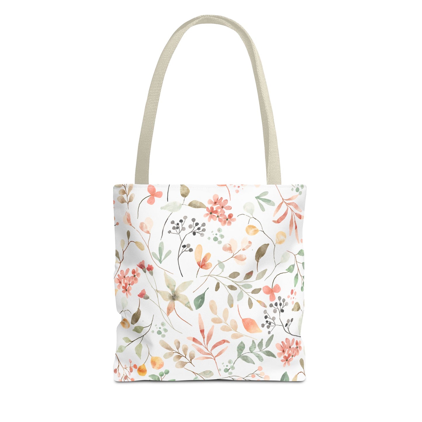 Floral Print Tote Bag | Eco-Friendly Shopping, Beach Trips, Travel, Gifts for Her, Everyday Carry