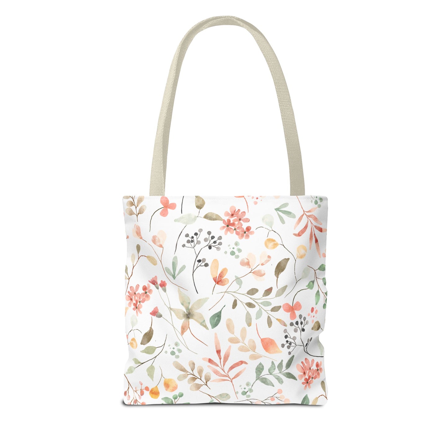 Floral Print Tote Bag | Eco-Friendly Shopping, Beach Trips, Travel, Gifts for Her, Everyday Carry