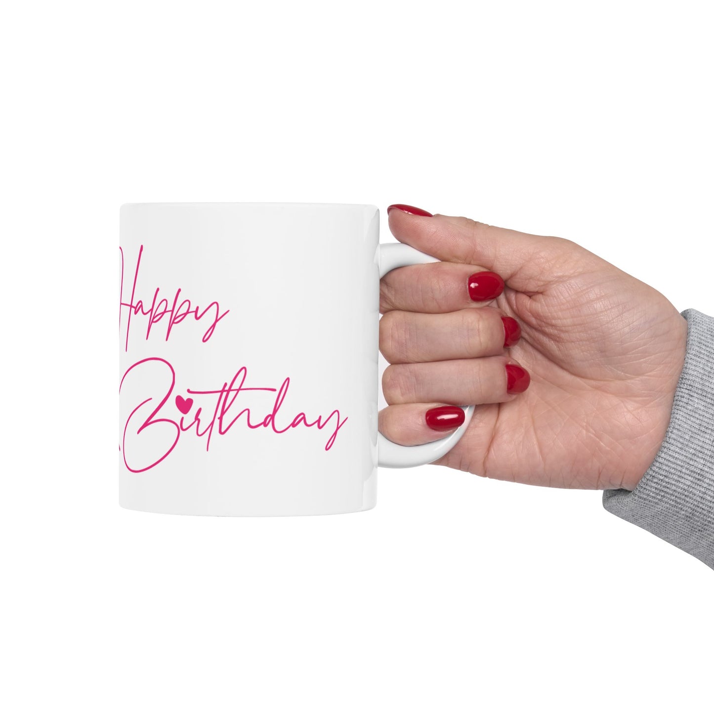 Happy Birthday Dinosaur Ceramic Mug - Fun & Colorful Gift for Kids