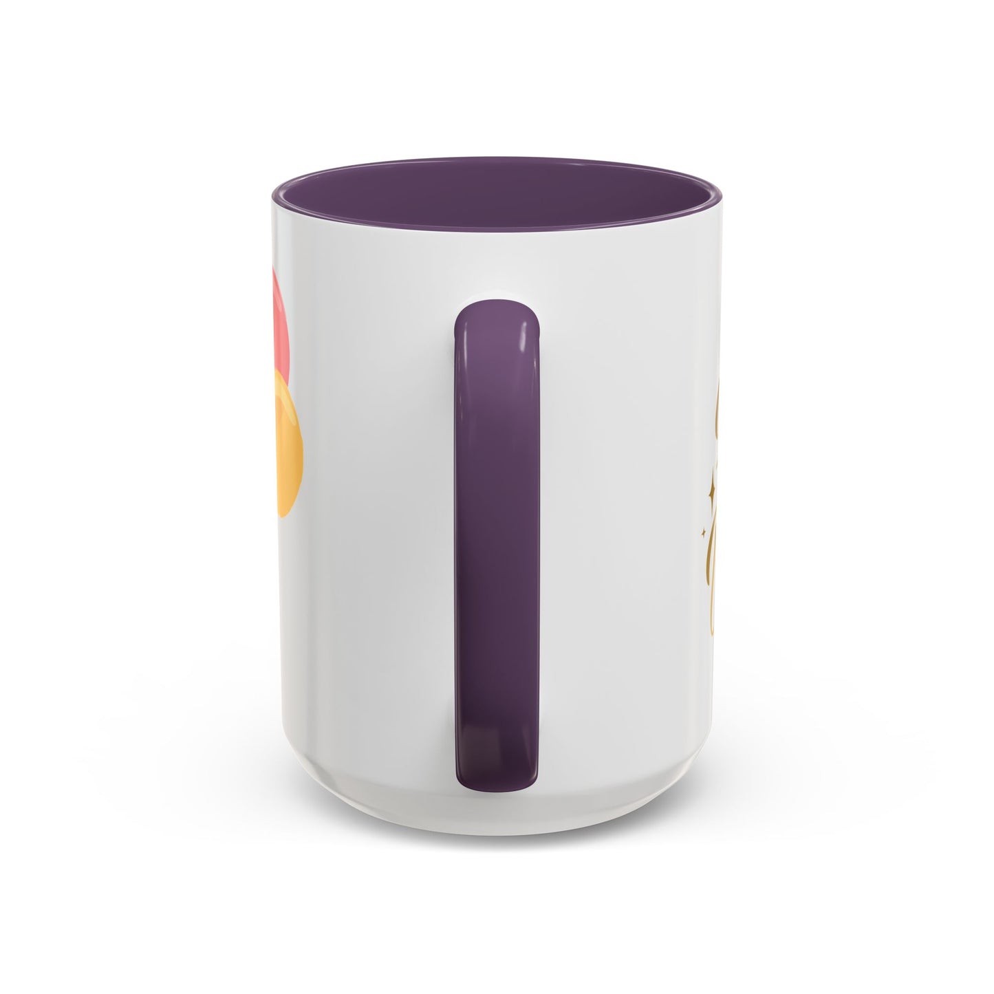 Happy Birthday Accent Coffee Mug - Cute Dinosaur with Balloons - Fun Celebration Drinkware